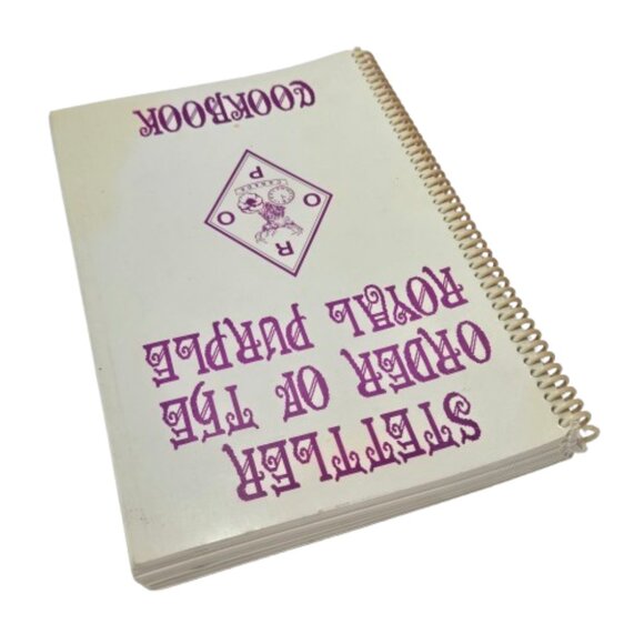 Vintage 1980s Cookbook Order of the Royal Purple Stettler Alberta Canada Lodge - Picture 13 of 15